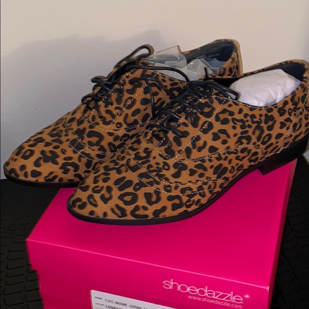 Brand new! Size 9.5 Leopard Flats!